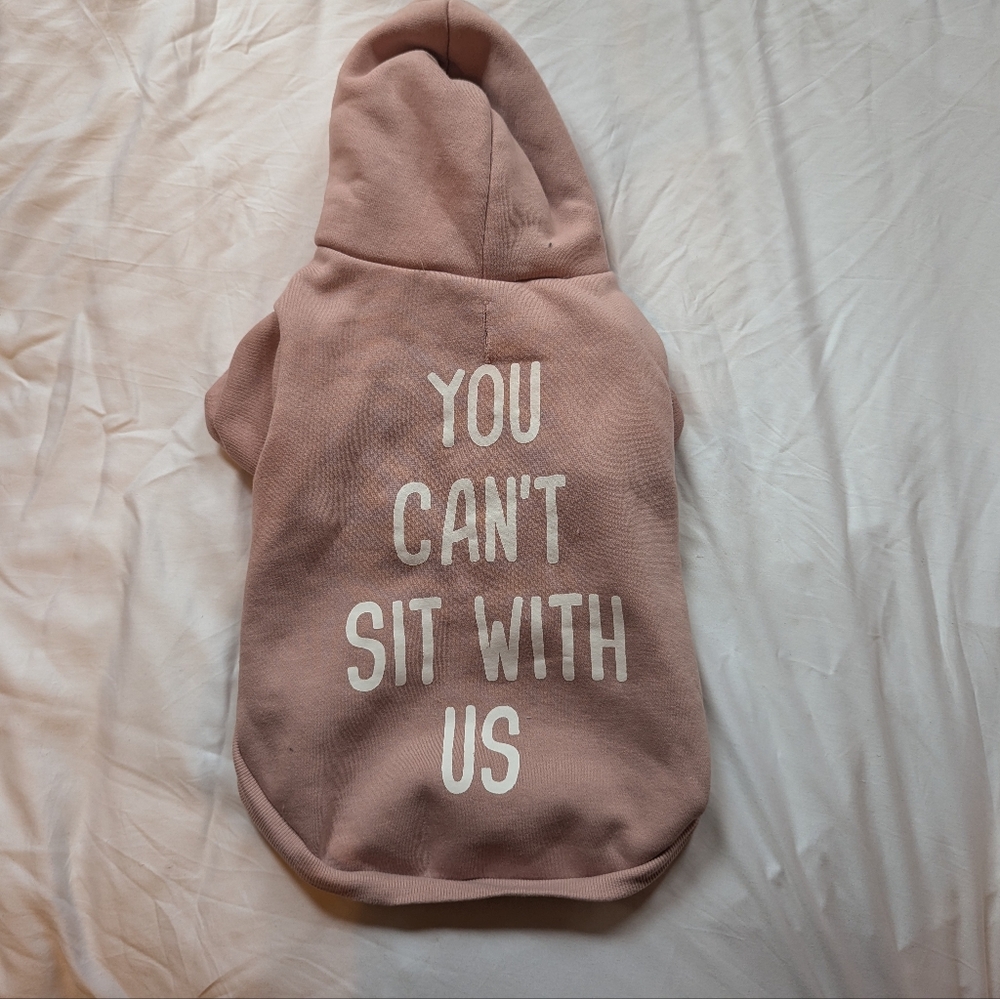Live Love Bark Pink Dog Hoodie